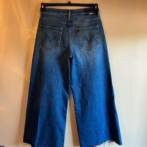 Women's Blue Wide-Leg Jeans